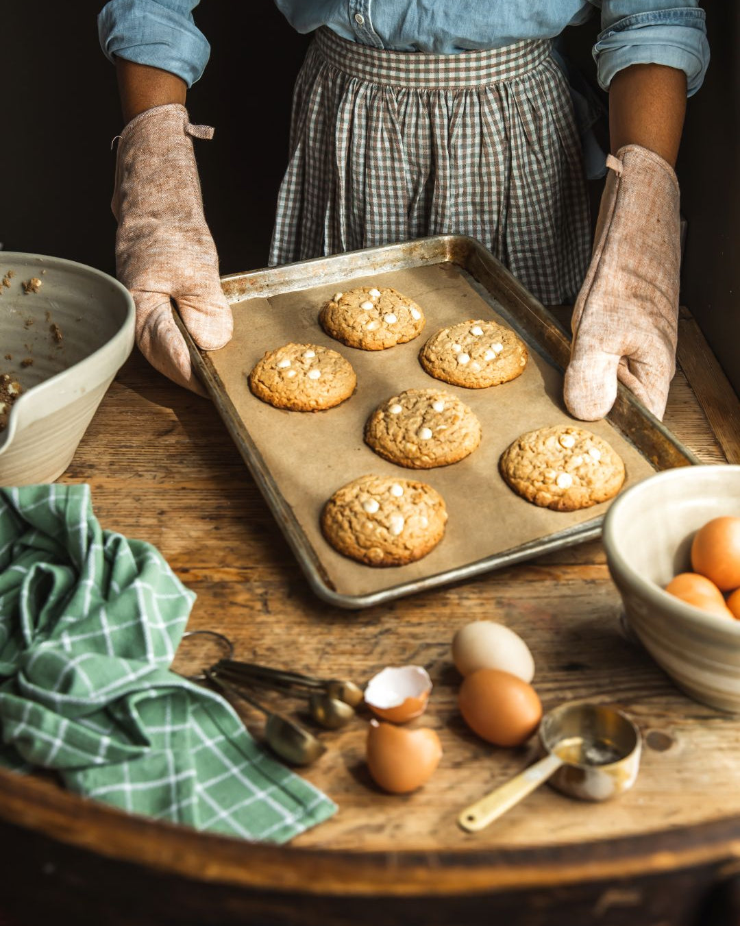 Pantry Cotton Check Kitchen Towels