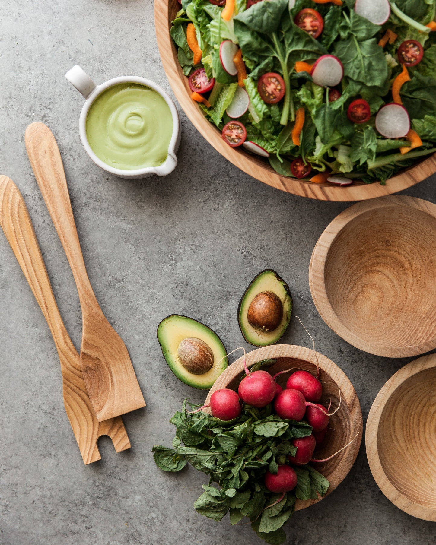 Crafted Salad Servers