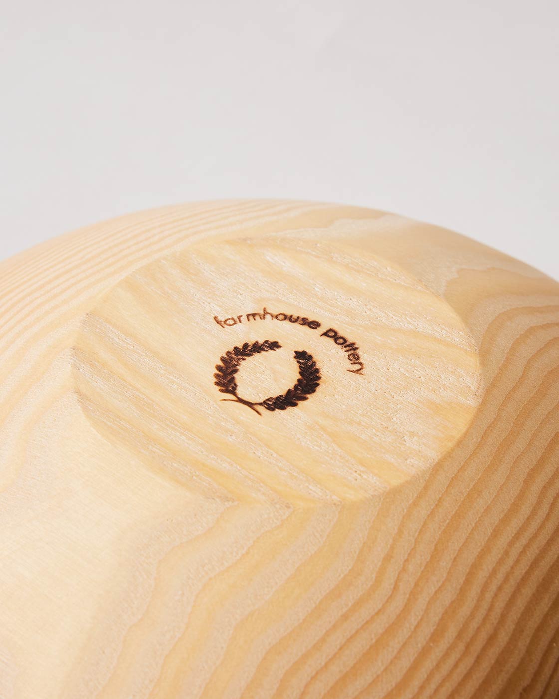 Crafted Wooden Bowls - White