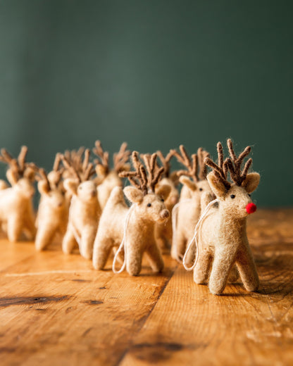 Dash Away Reindeer Ornament