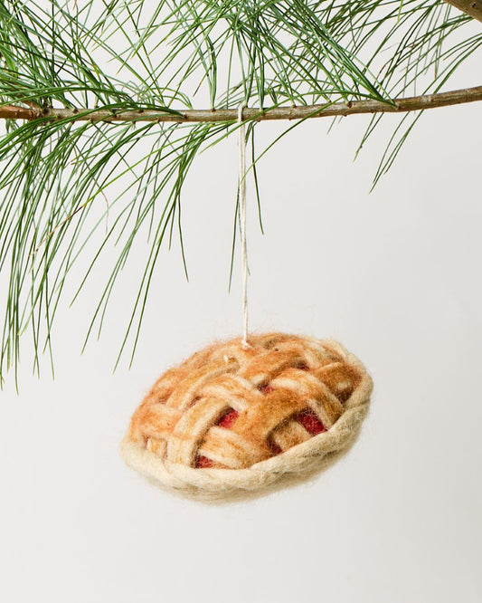Granny's Apple Pie Felt Ornament
