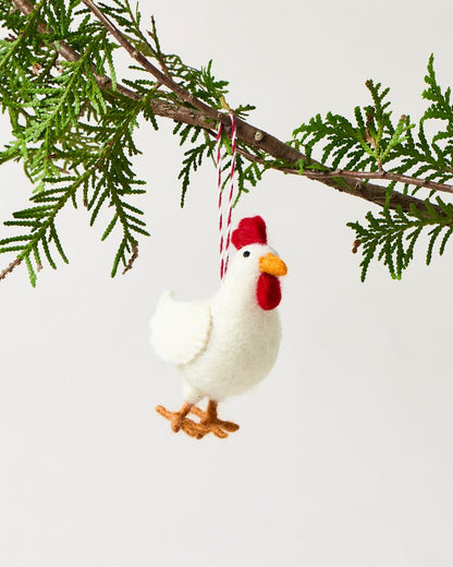 Felted On The Farm Ornament