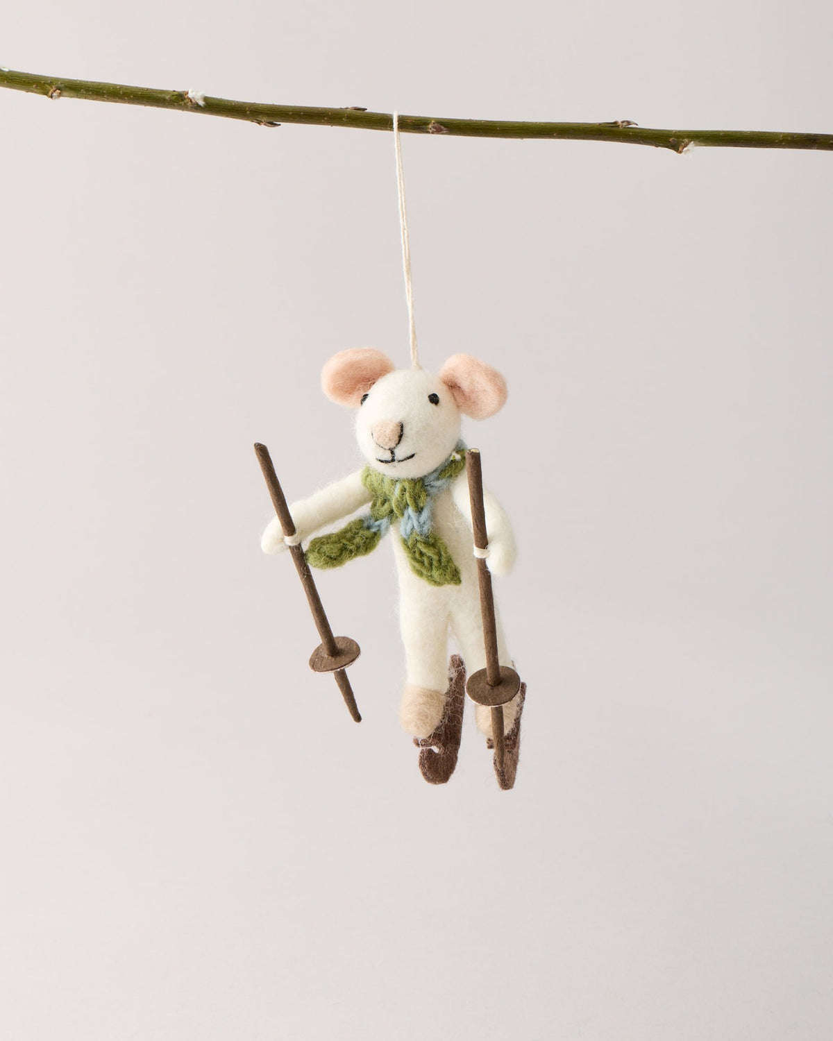 Winter Woolen Mouse Ornament