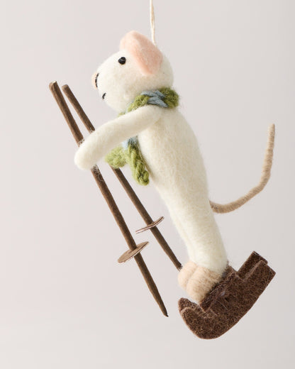 Winter Woolen Mouse Ornament