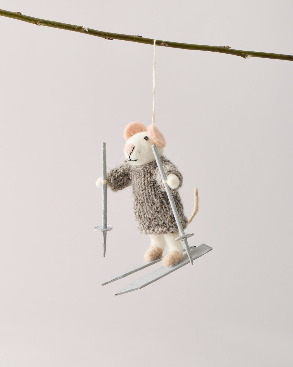 Winter Woolen Mouse Ornament