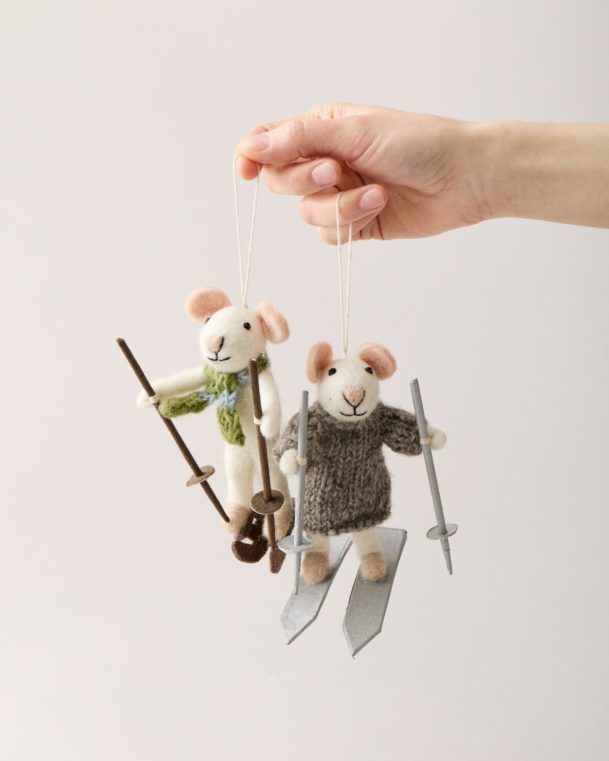 Winter Woolen Mouse Ornament
