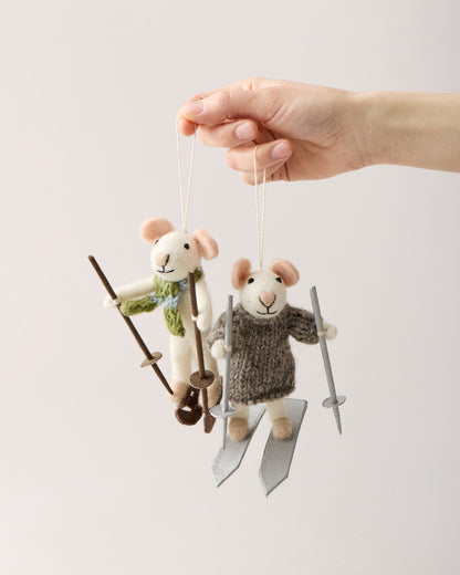 Winter Woolen Mouse Ornament