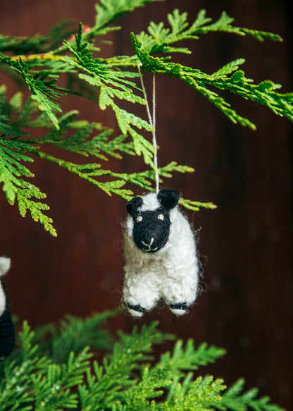 Felted Wooly Ornament