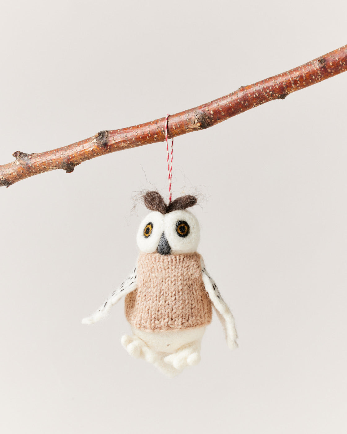 Felted Woodland Animal Ornament
