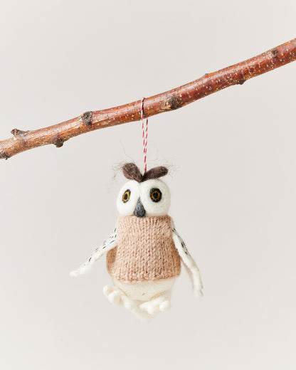 Felted Woodland Animal Ornament
