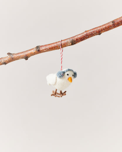 Felted Bird Ornament