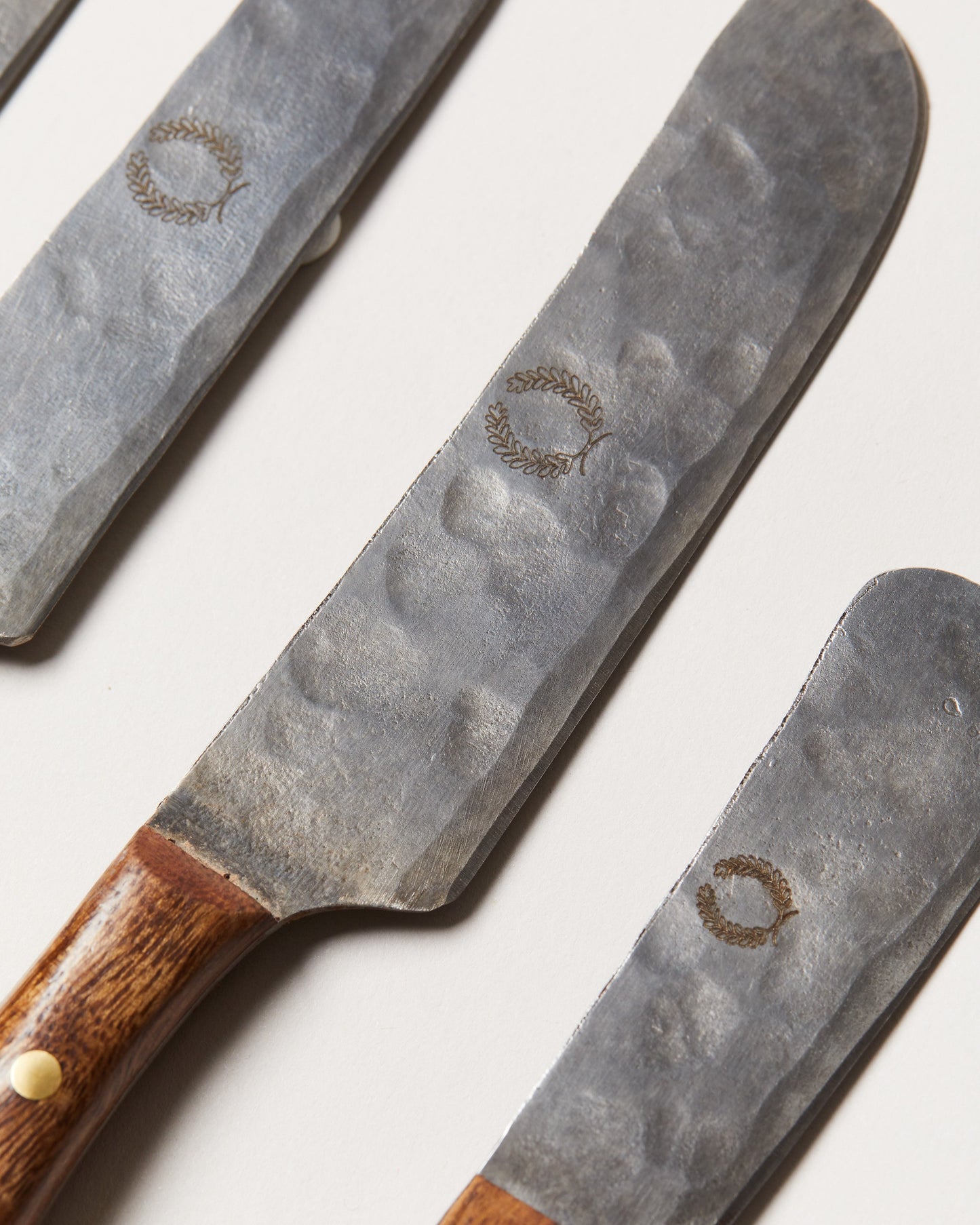 Artisan Forged Cheese Knives