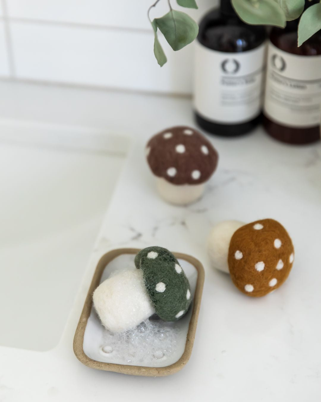 Forager Felted Soap