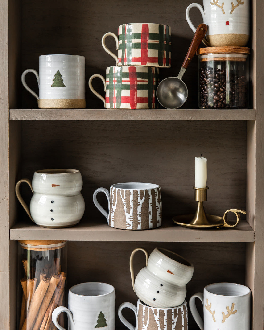 Collector's Edition Winter Plaid Mug