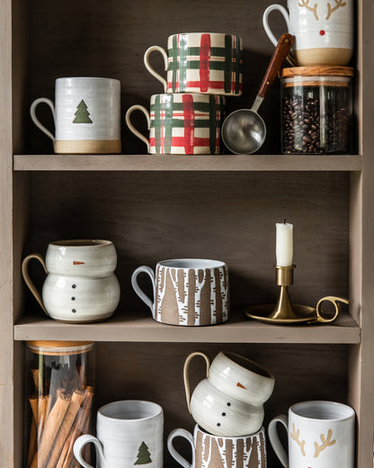 Collector's Edition Winter Plaid Mug