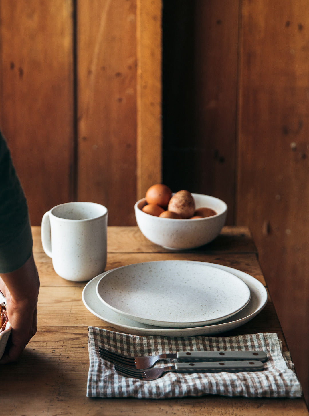 Fieldstone Dinnerware Place Setting