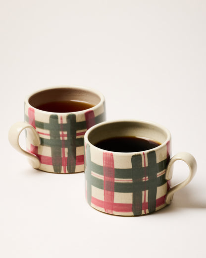 Collector's Edition Winter Plaid Mug