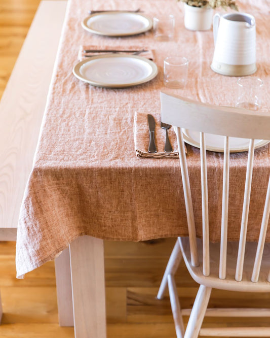 Washed Linen Tablecloth