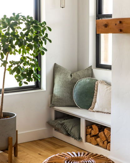 Washed Linen Pillow