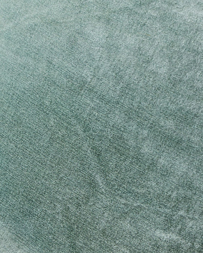 Round Velvet + Linen Pillow
