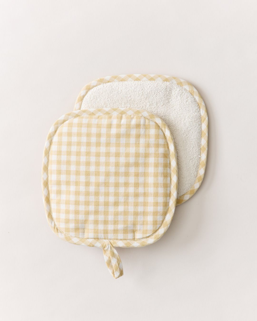 Petite Gingham Potholders