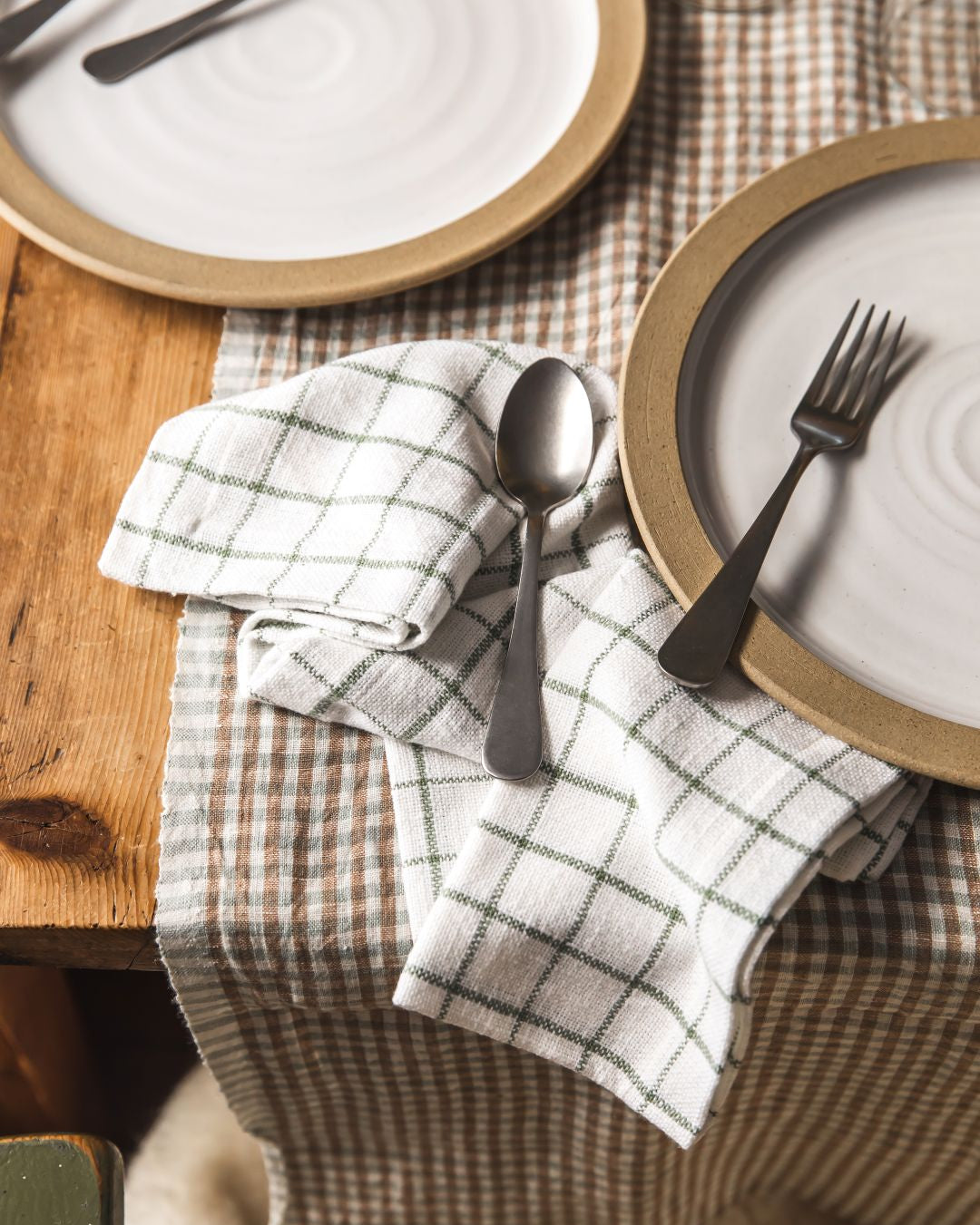 Pantry Cotton Check Napkins