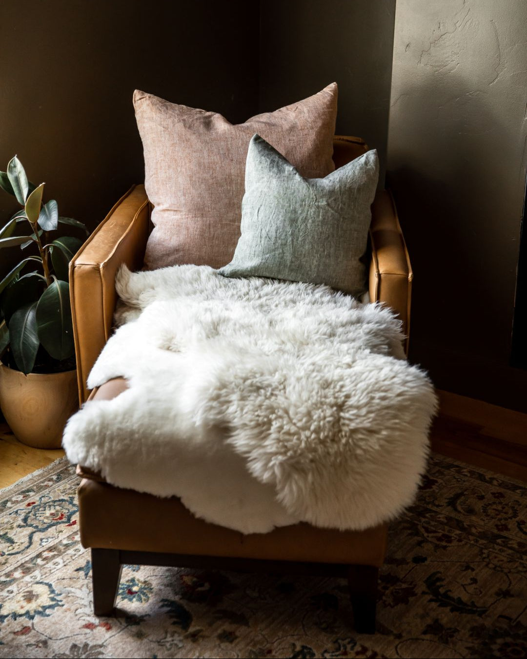 Washed Linen Pillow