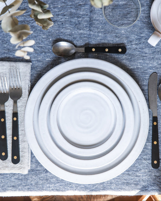 Silo Dinnerware Plate - White