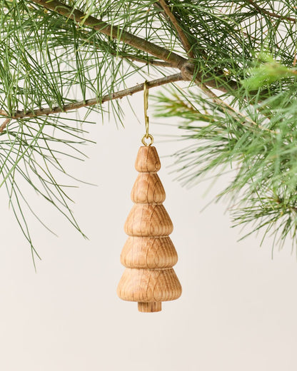 Crafted Wooden Tree Ornaments