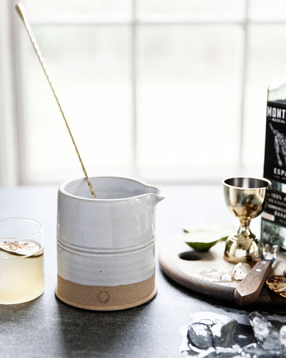 Farmhouse Pottery countryman cocktail beaker. 
