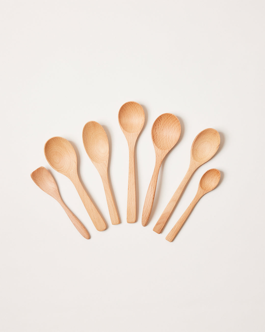 Farmhouse Pottery essential little spoon set beech wood. 