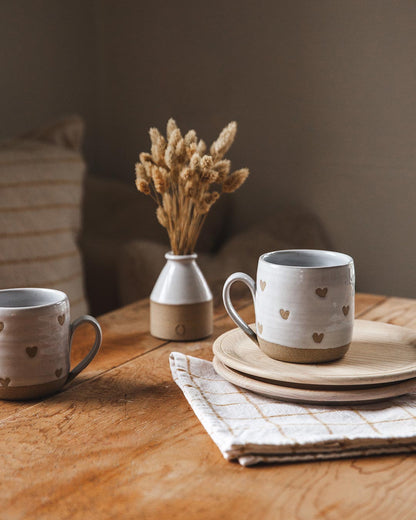 Confetti Heart Mug