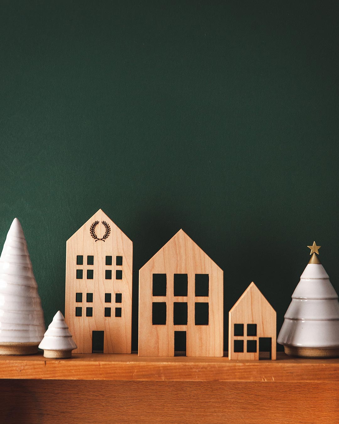 Crafted Wooden Houses - Maple