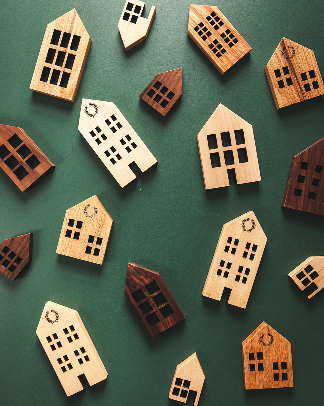 Crafted Wooden Houses - Maple