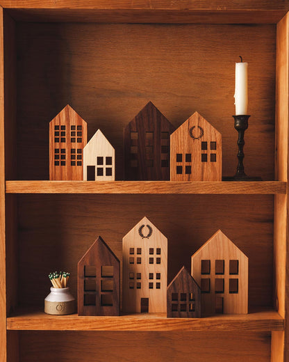 Crafted Wooden Houses - Maple