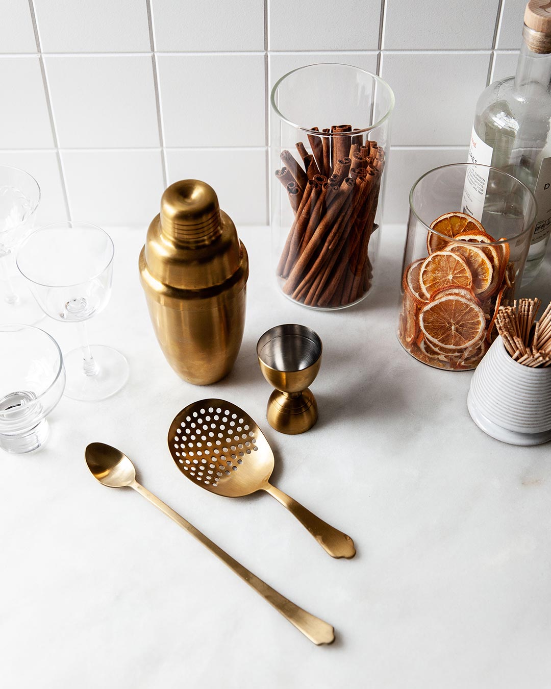 Essex Barware - Brushed Gold