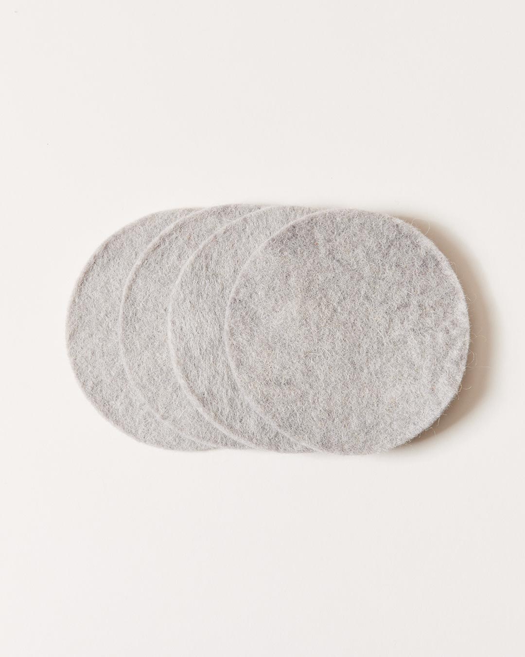 Farmhouse Pottery felt coaster in stone