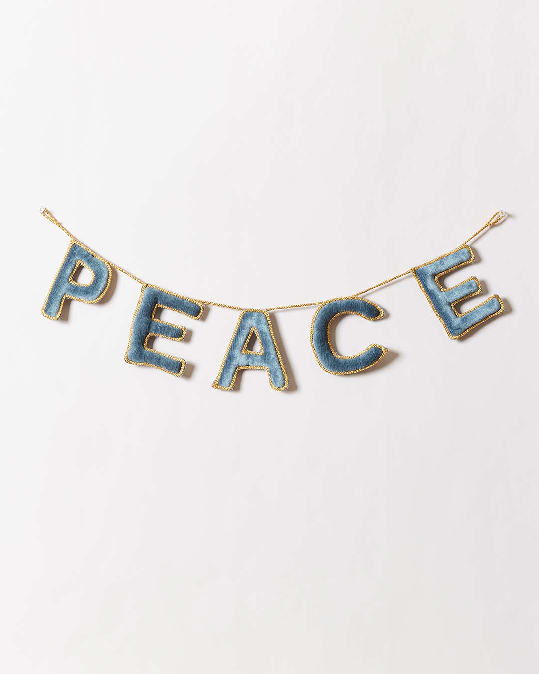 Farmhouse Pottery velvet holiday greeting peace. 
