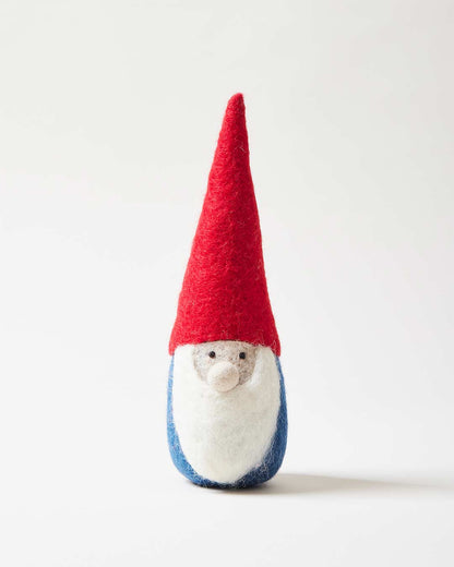Farmhouse Pottery nordic felted gnome small. 