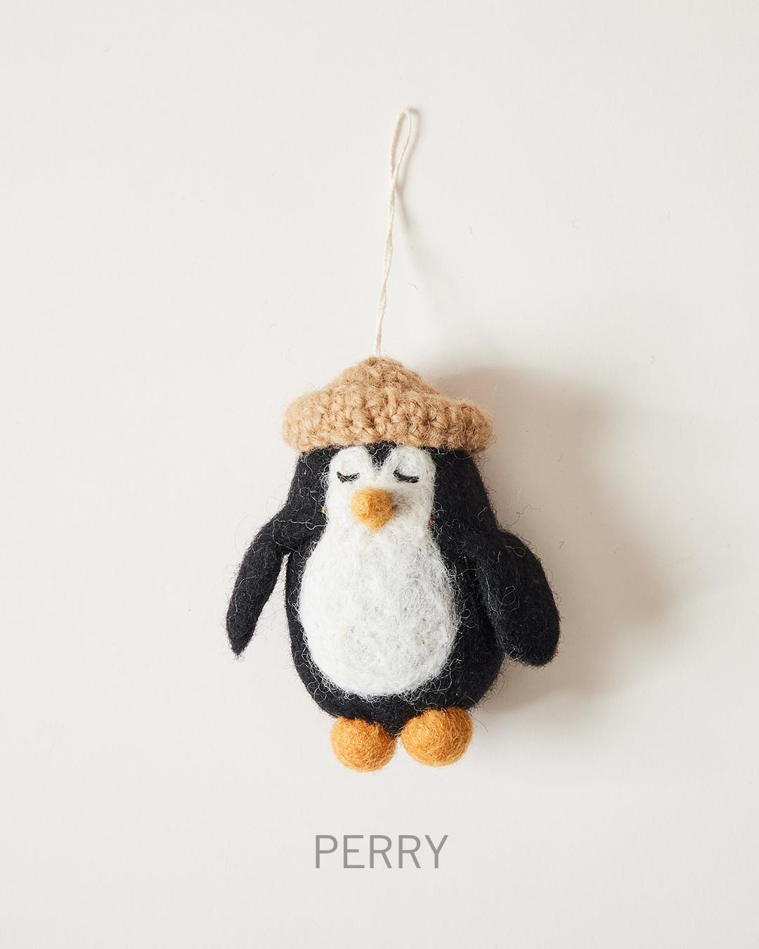 Felted Festive Penguin perry.