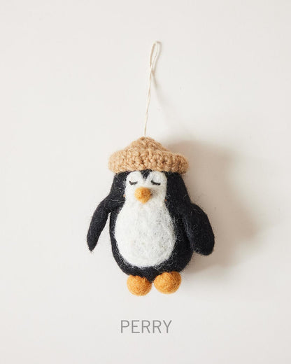 Felted Festive Penguin perry.