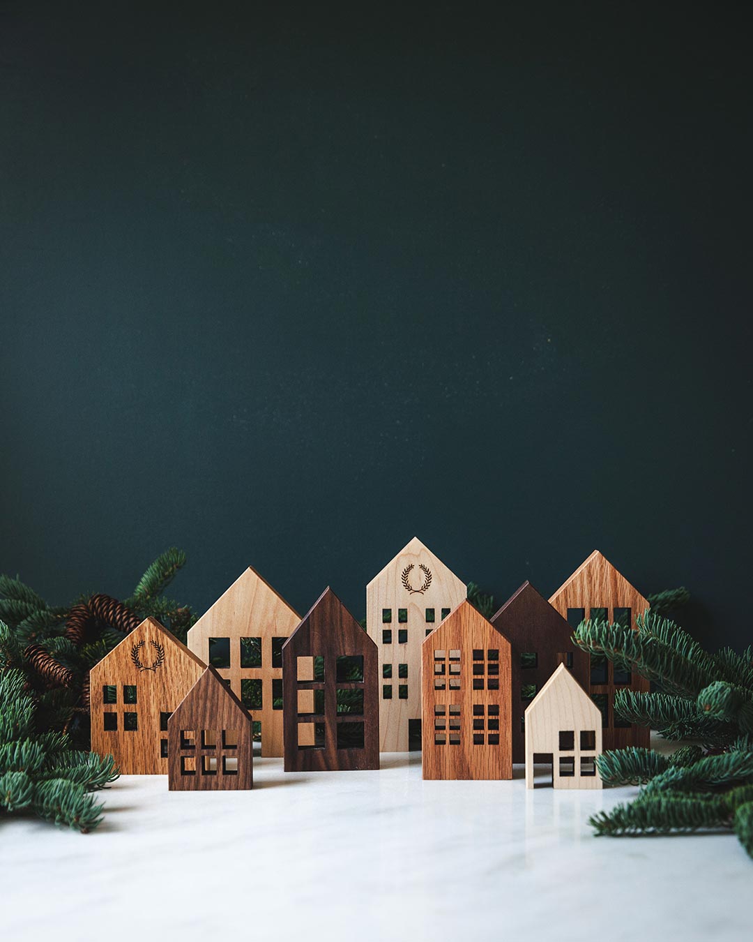 Crafted Wooden Houses - Maple